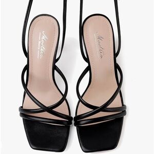 Mostrin Strappy Stiletto Heels NWOT